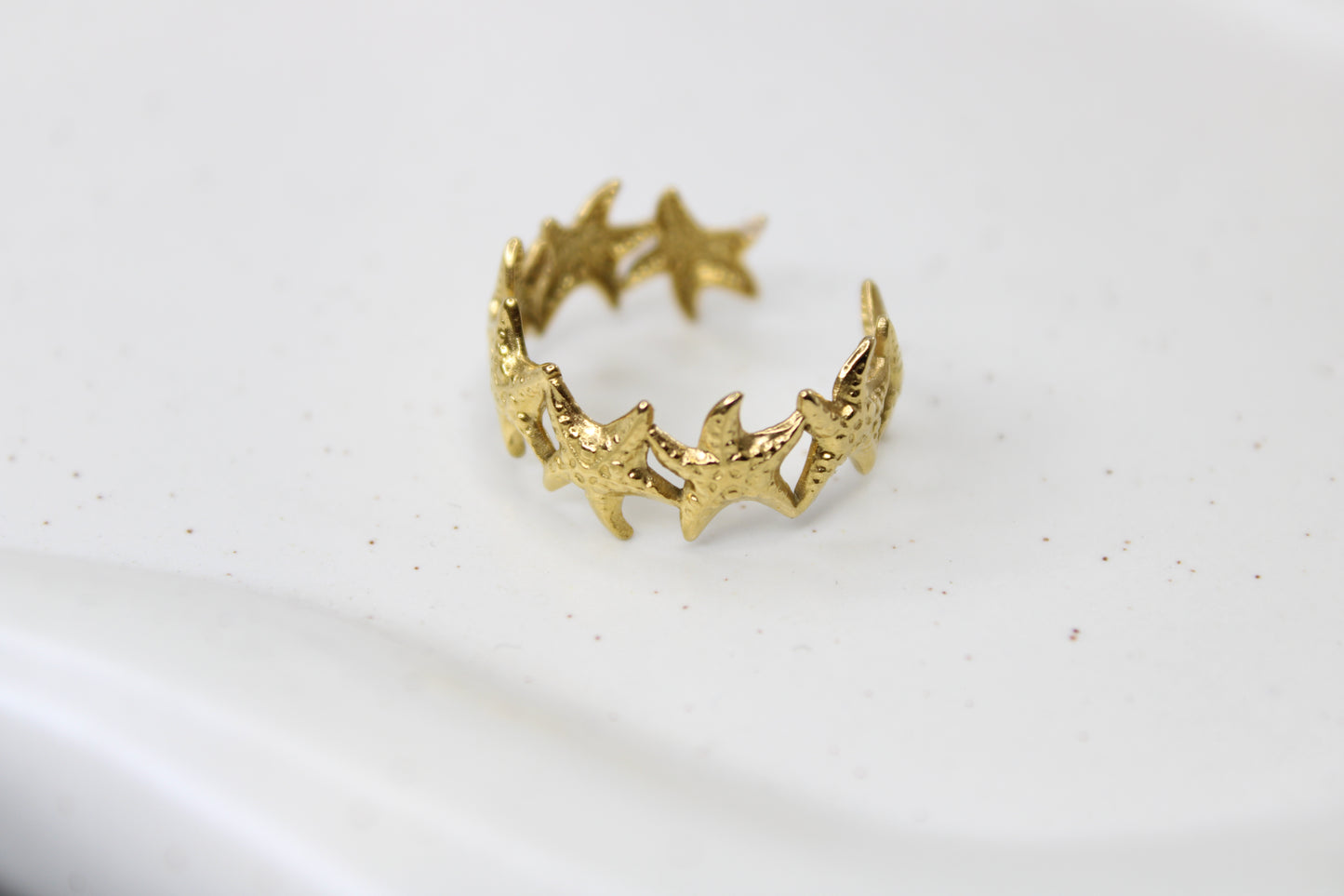 Anello Veretta di stelle