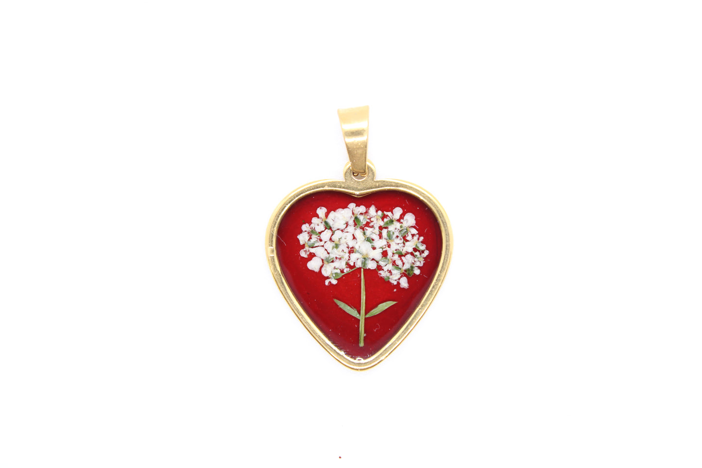 Charm Cuore Ibisco