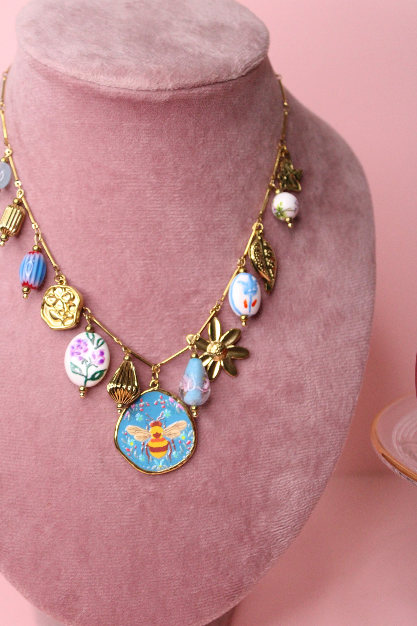Collana Spring azzurra