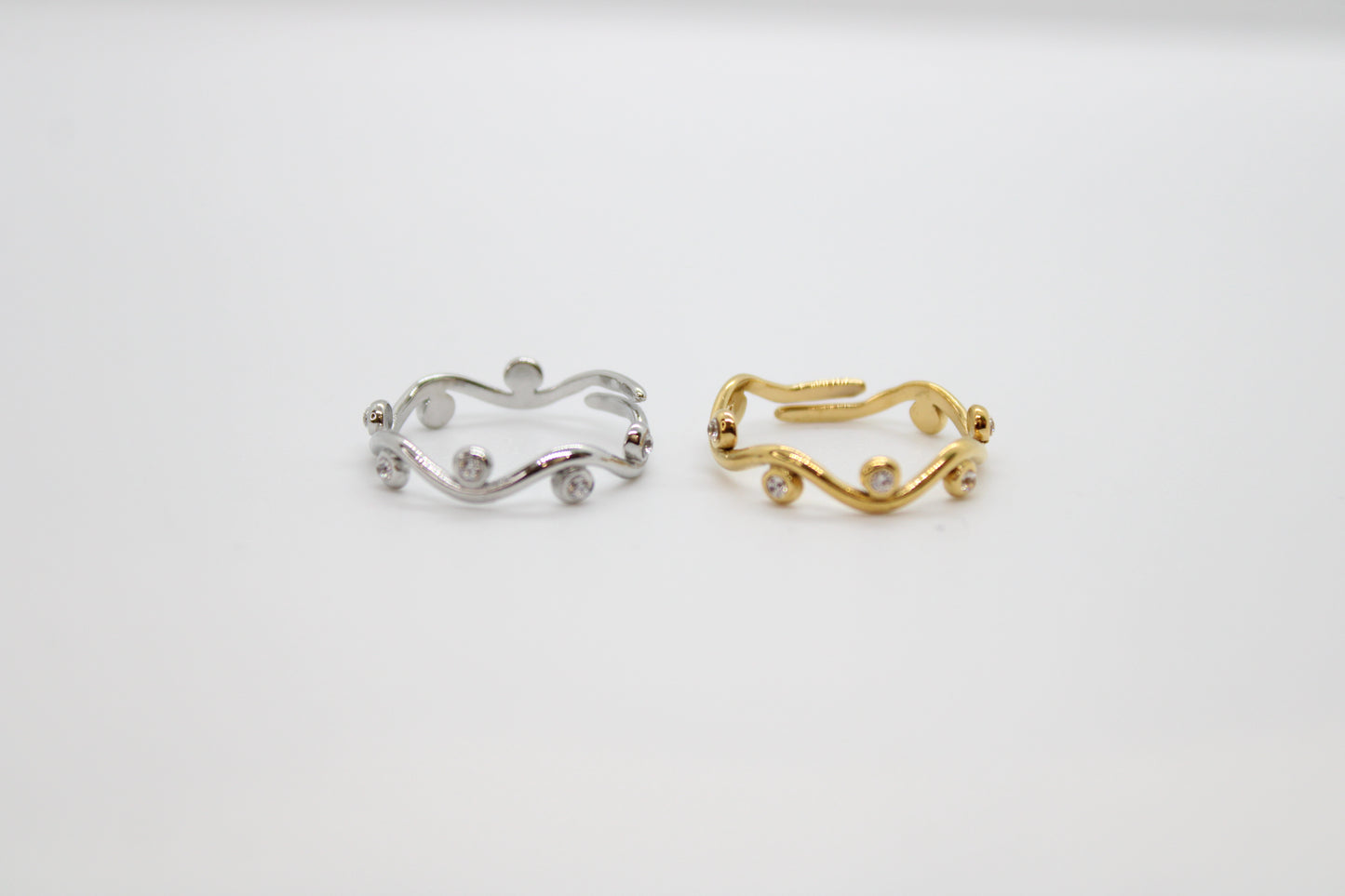 Anello zircone Aurora