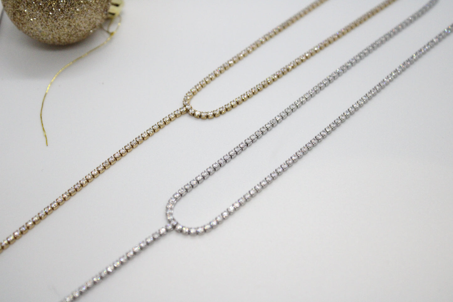 Collana Tennis Allungato