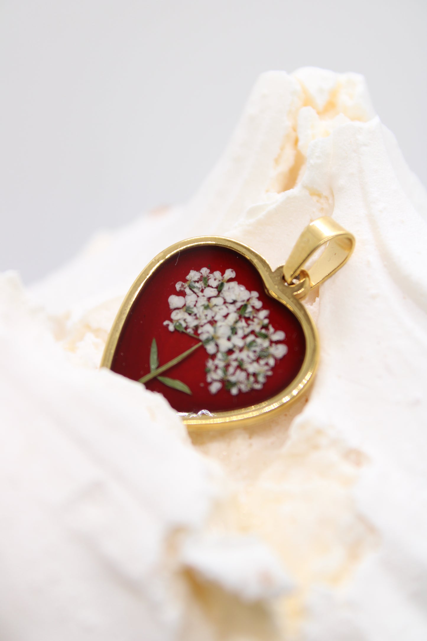 Charm Cuore Ibisco