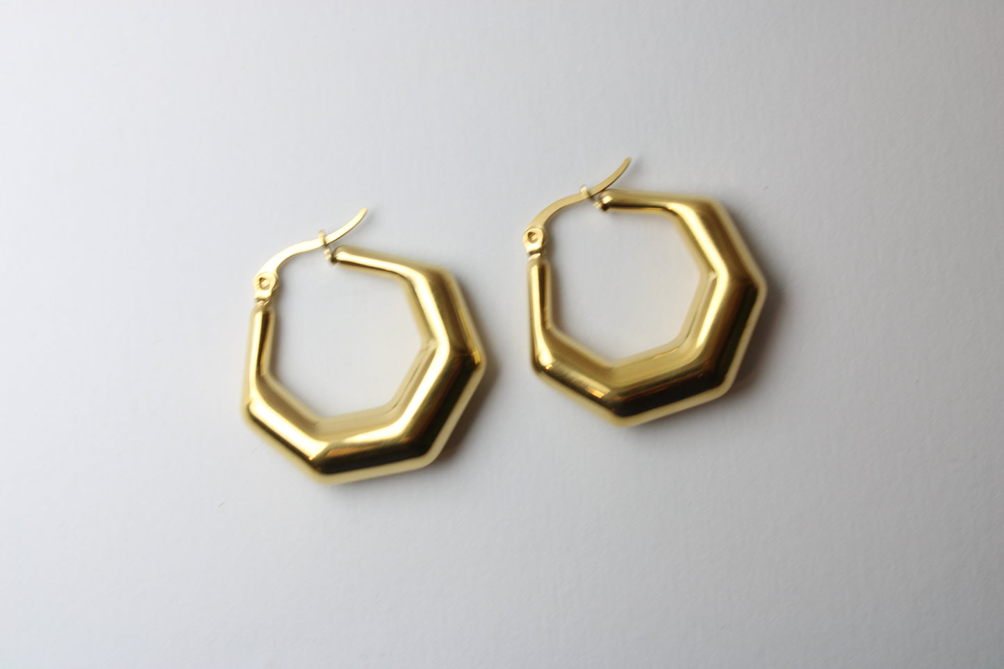 Orecchini Esagono