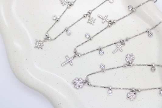 Collana Multi Charms