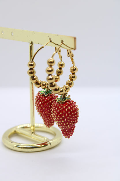 Orecchini Strawbarry