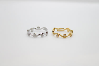Anello zircone Aurora