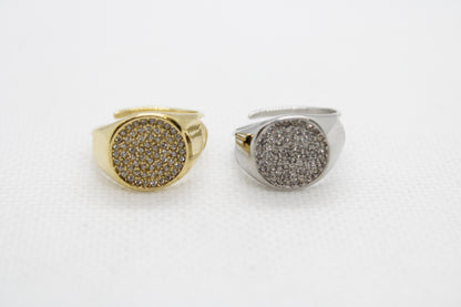 Anello Chevalier Zirconia