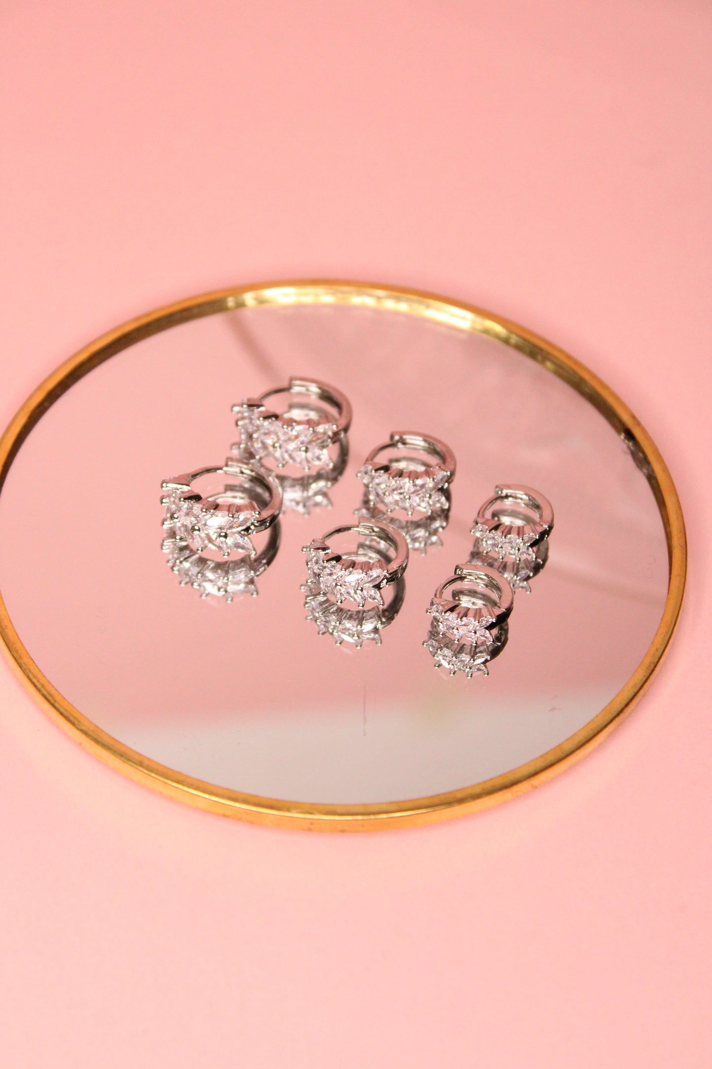 Mini-hoop Strass