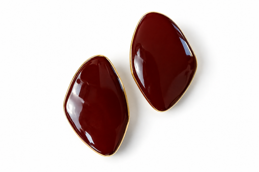 Orecchini Bordeaux