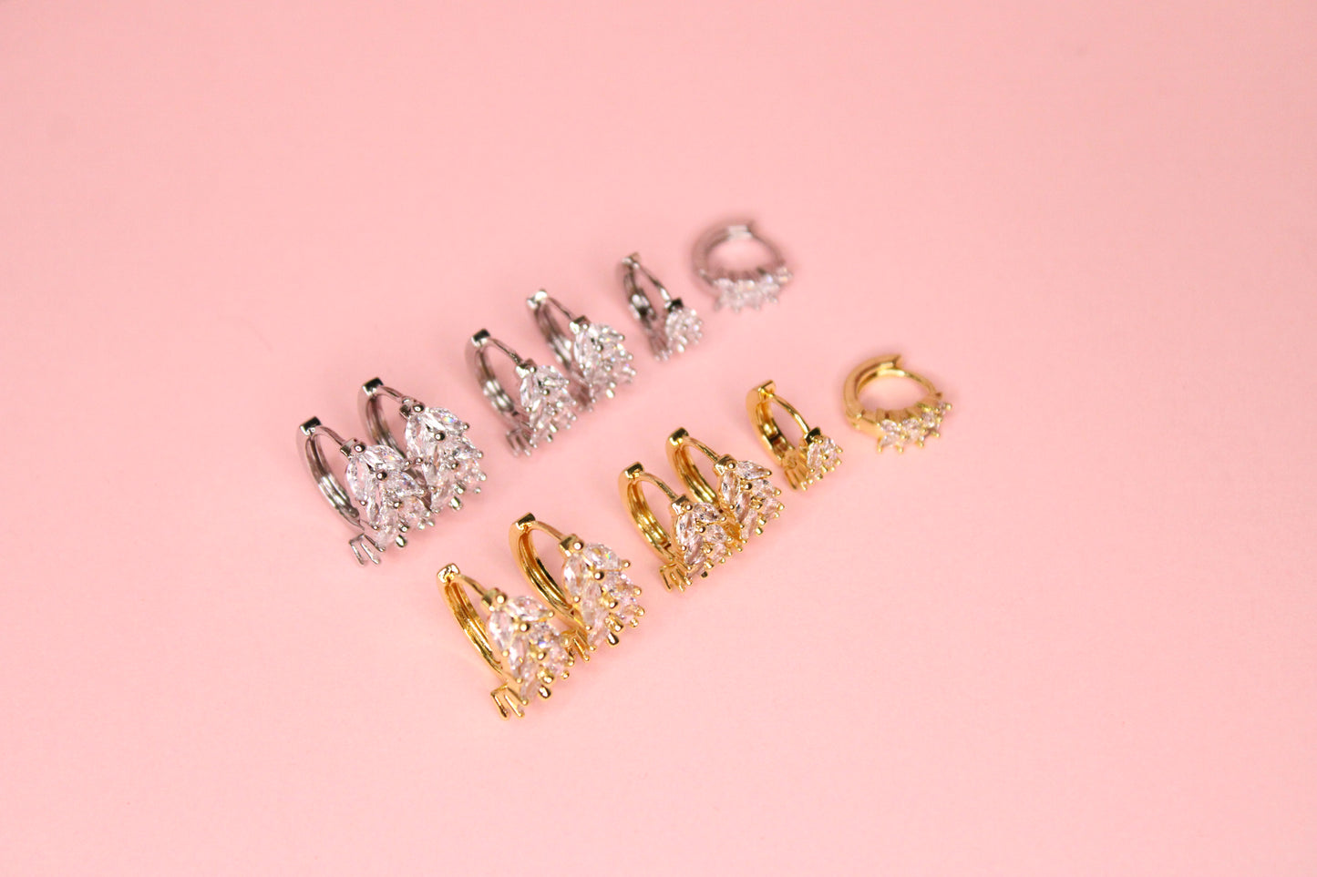 Mini-hoop Strass