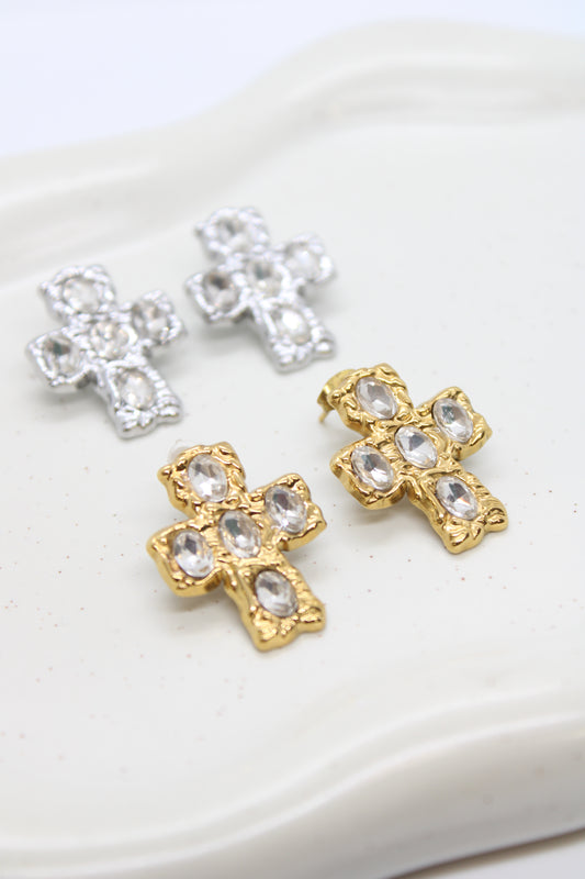 Orecchini Cross Luxury
