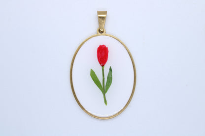 Charm Tulip Red