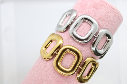 Bracciale Bubble Square