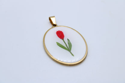 Charm Tulip Red