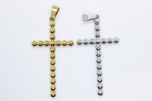Charms Croce Borchiata