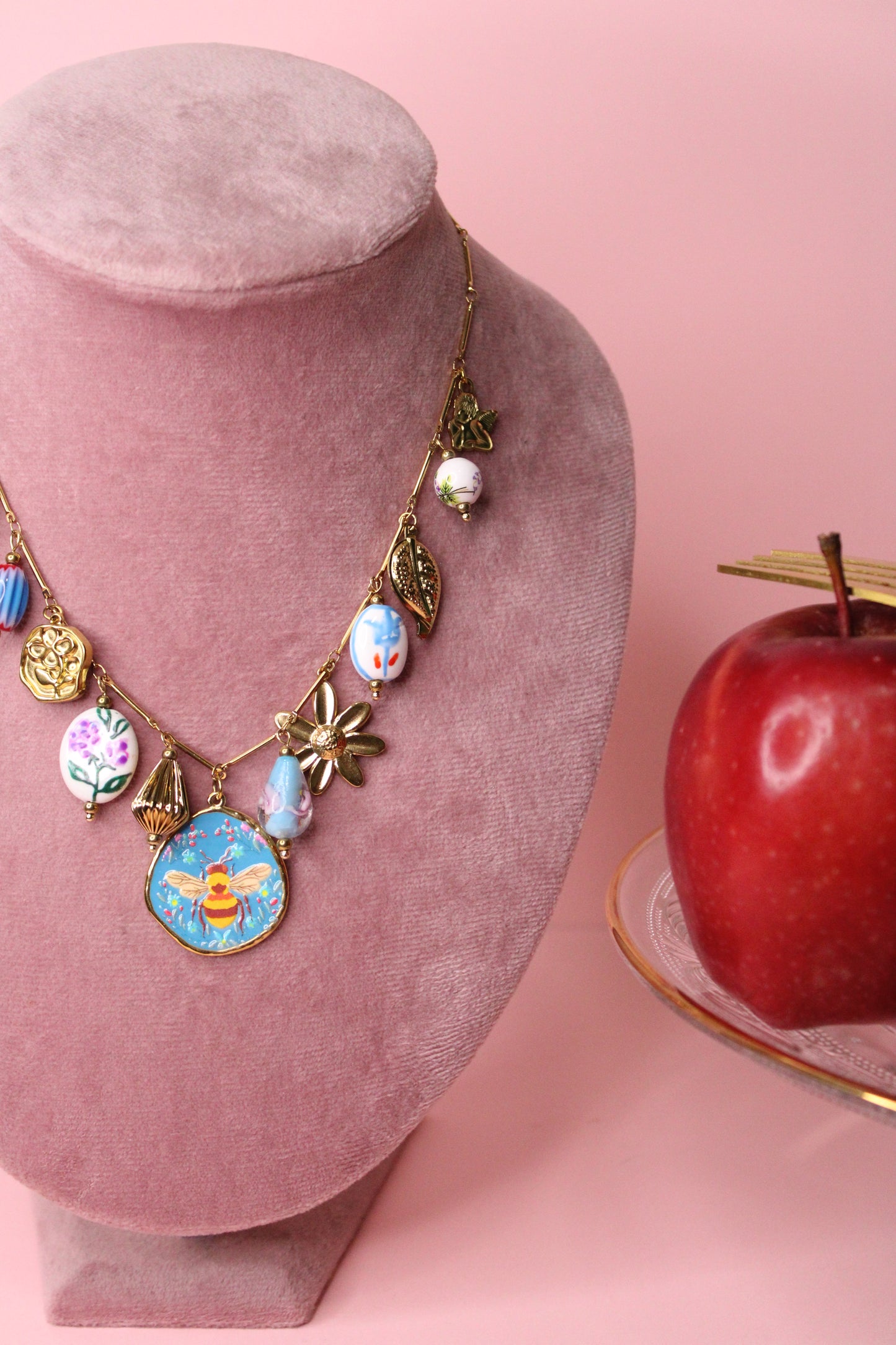 Collana Spring azzurra
