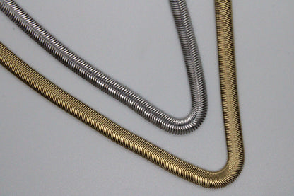 Collana Snake a Righe Slime
