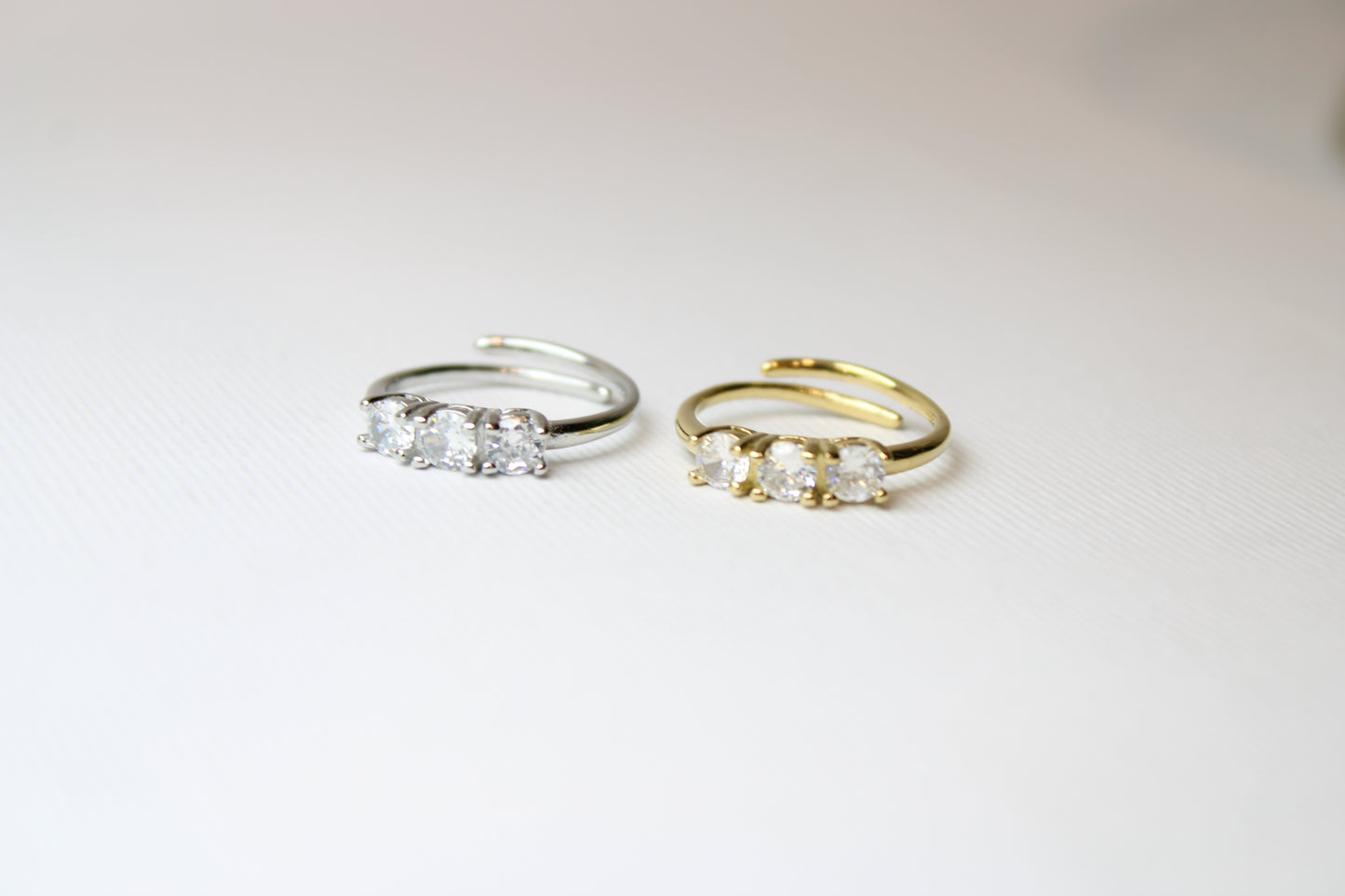Anello Trilogy regolabile