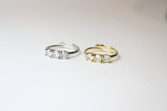 Anello Trilogy regolabile