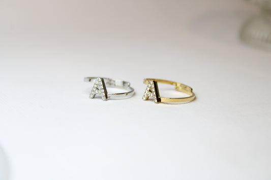 Anello Micro-iniziale zirconi